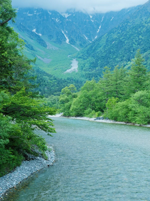 11河童橋からの風景